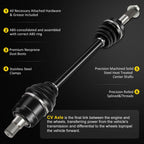 2X Rear CV Axle Shaft for Kawasaki Teryx4 750 800 (2012–2015)