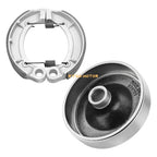 Rear Brake Drum Hub & Shoe for Yamaha Bruin 250 350 (2004–2006)