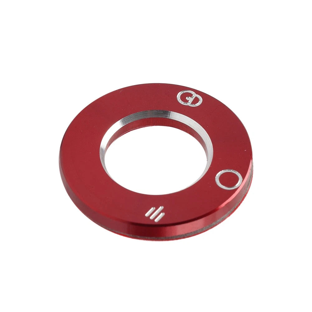 Ignition Switch Lock Trim Ring Cover Red for Vespa LX LXV S ET4 GTS GTV (2006–2023)