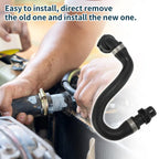 Radiator Hose for BMW 5 Series Black