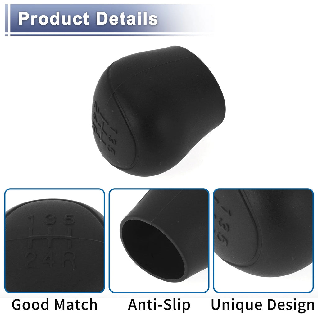Gear Shift Knob Cover for Ford C-Max (2010–2019) - Black Silicone