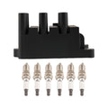 Ignition Coils and Spark Plugs for Ford Ranger Sable 3.0L V6 (2001-2006)