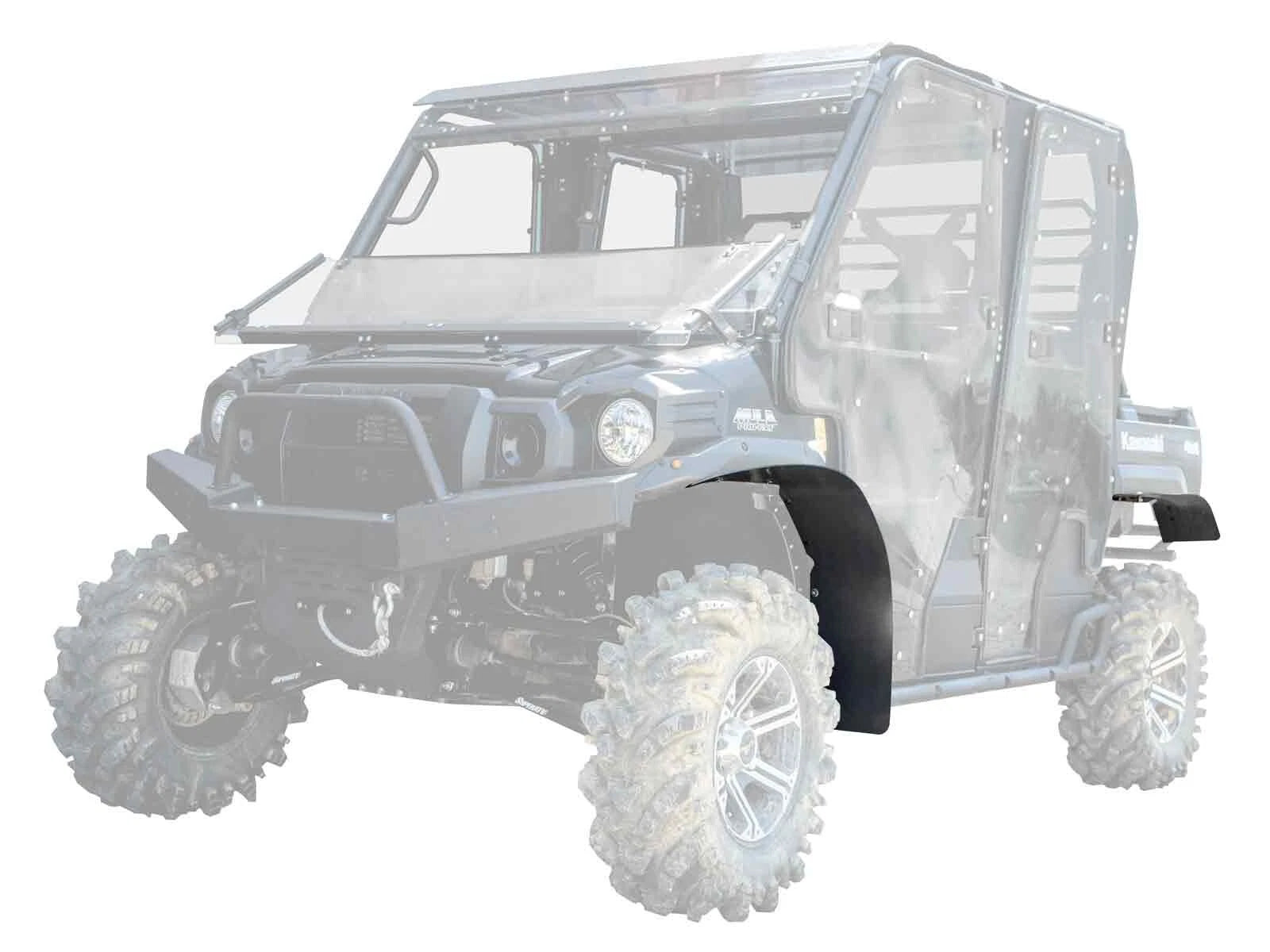 Low Profile Fender Flares for Kawasaki Mule Pro FX/DX/FXT/DXT/FXR (2015–2023)