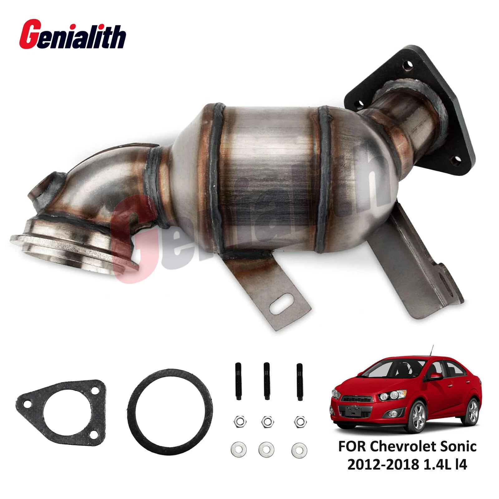 Front Catalytic Converter for Chevy Sonic 2012–2018 1.4L L4