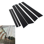 Set of 6 Door Window Pillar Post Trim Covers for BMW 5 Series E60 (2004–2010)