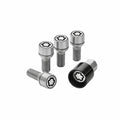 Set of 4 Wheel Locks for Mercedes-Benz E350, C300, CLS550, E550 (66470155)