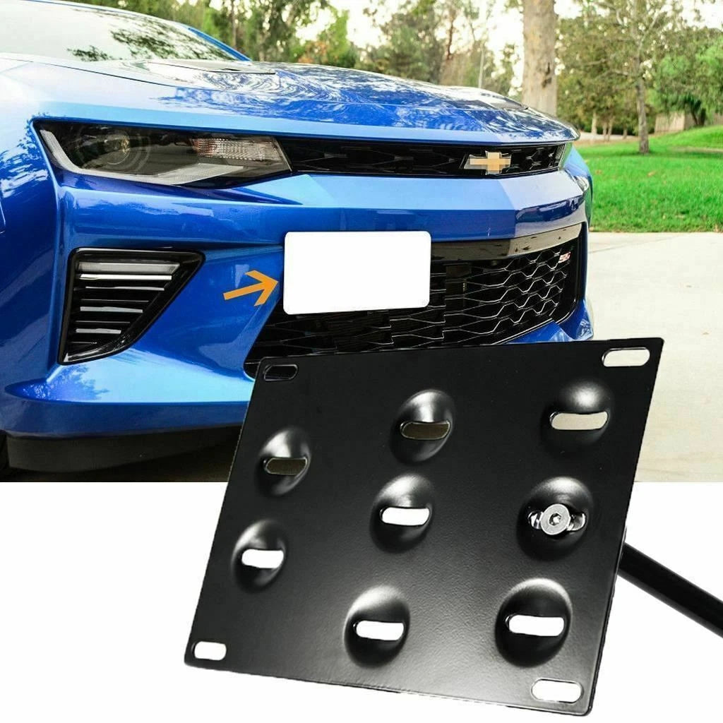 Tow Hook License Plate Bracket Mount for Chevrolet Camaro (2016–2025)
