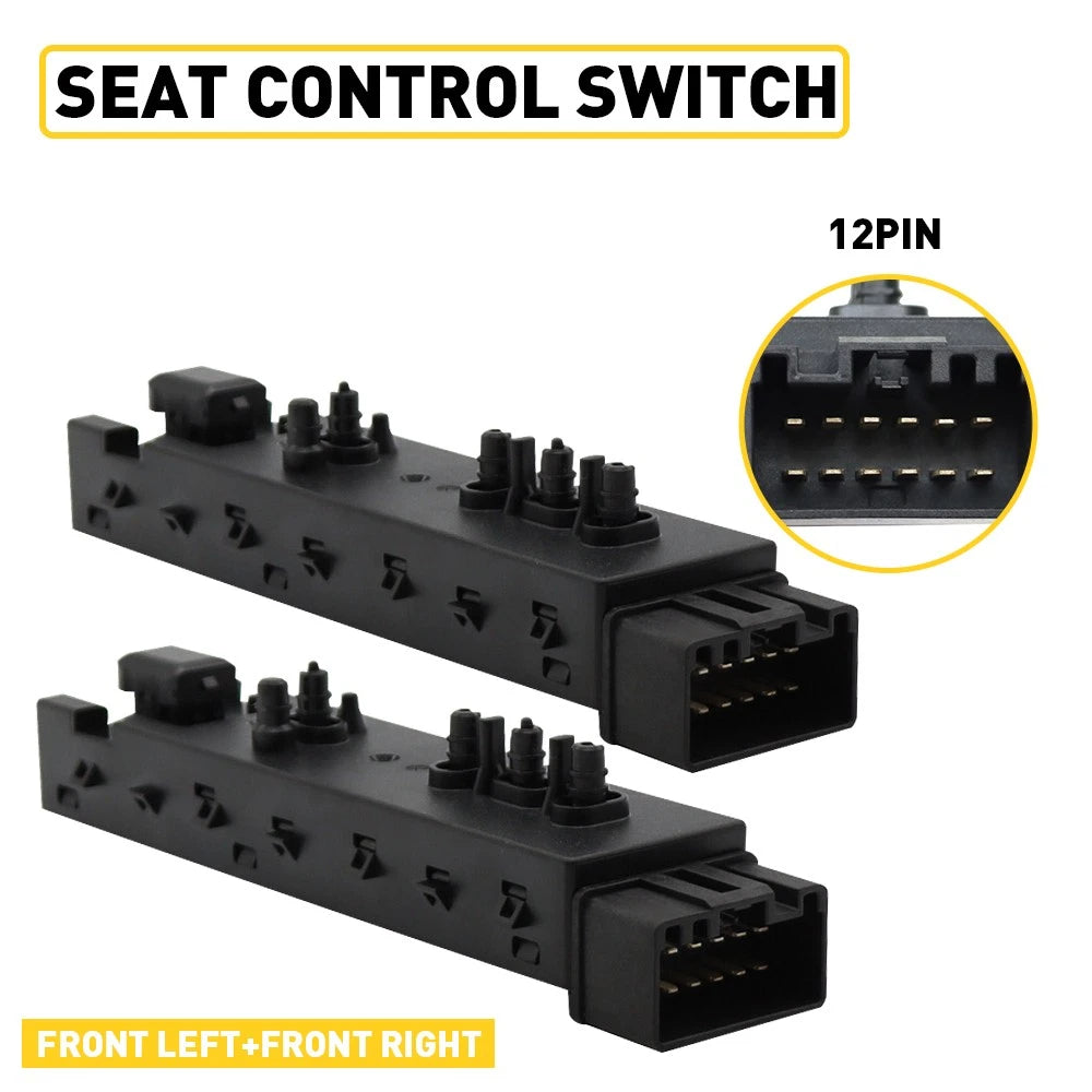 2X Seat Adjuster Switch for Ford F-150 250 350 450 (2009–2017)