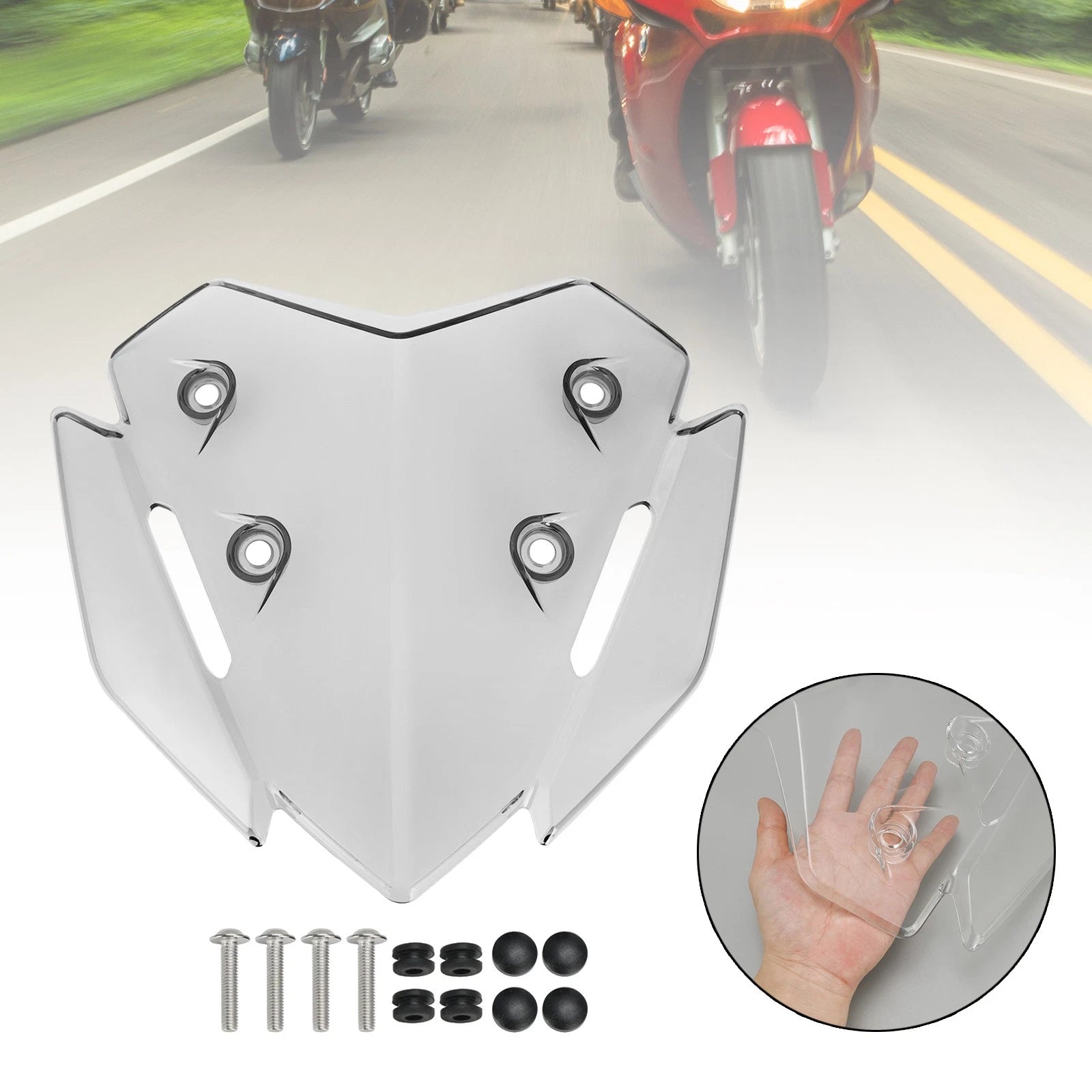 ABS Windshield for Yamaha X-MAX 300 (2023–2024)
