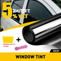 Window Tint Film 5% VLT for Car Home Office Glass (300CM Roll)