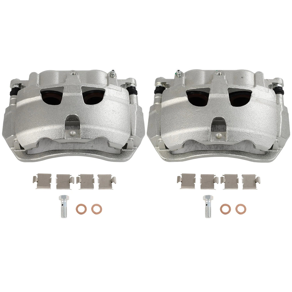 Set of 2 Front Brake Calipers for Ford E-150 (2008–2014)