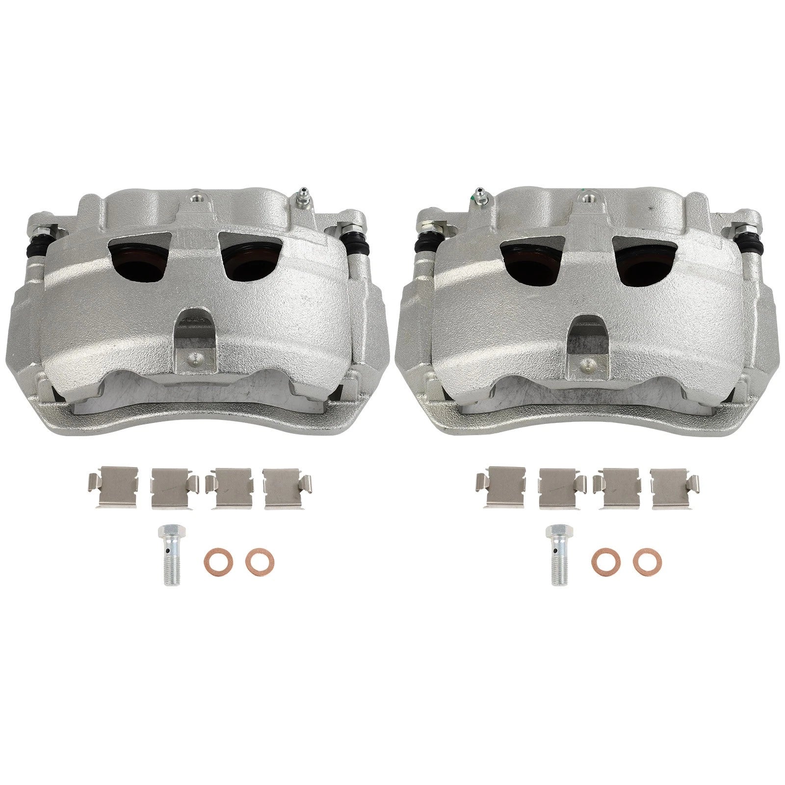 Set of 2 Front Brake Calipers for Ford E-150 (2008–2014)