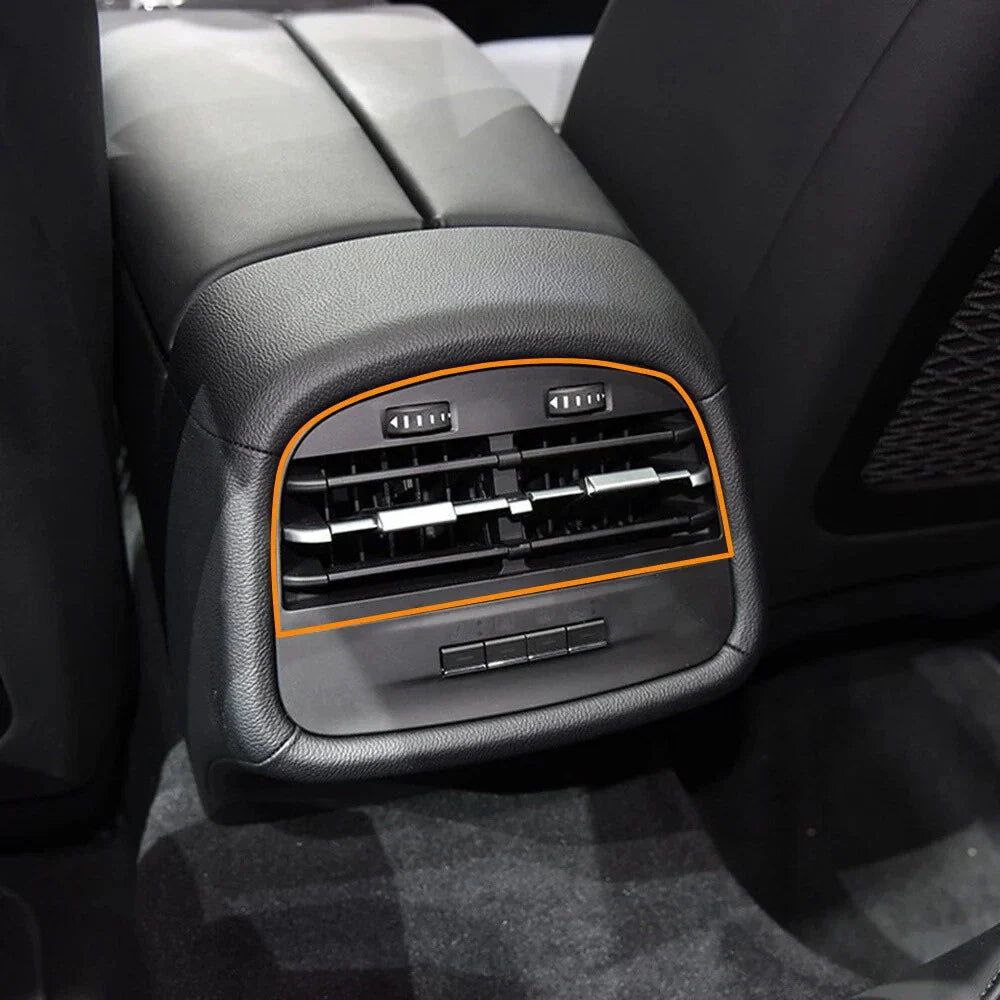Rear Center Console Air Outlet Vent Grille Cover for Maserati Ghibli (2014-2023)
