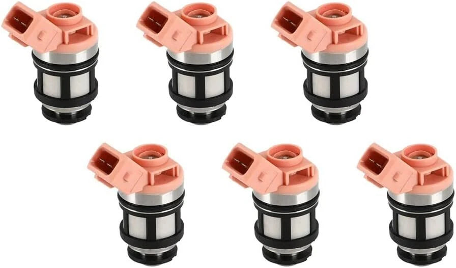 6PCS Fuel Injector 16600-88G10 for Nissan Pathfinder (1990–1995)