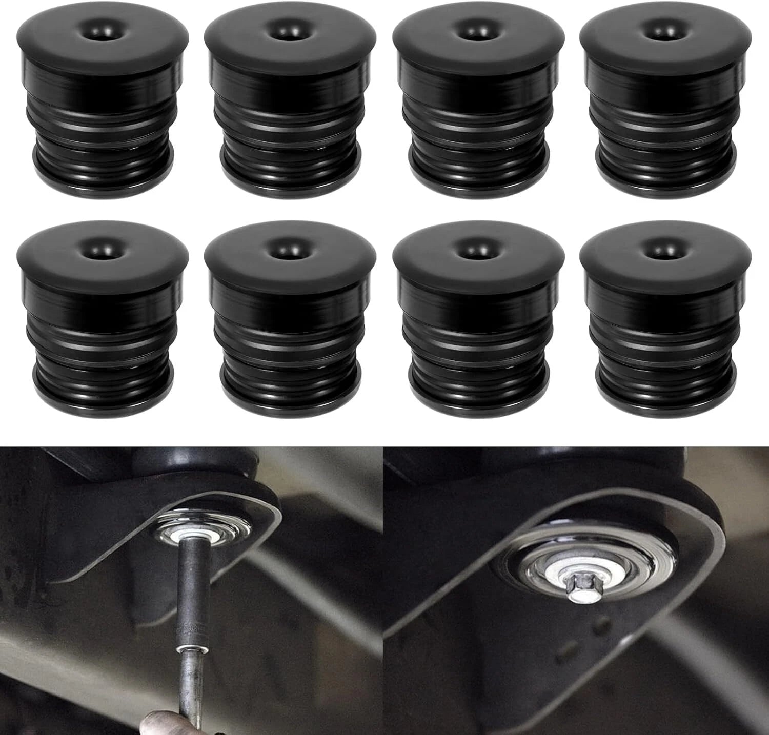 Body Mount Bushing Kit Silicone for Ford F250 F350 Super Duty (2008–2016)