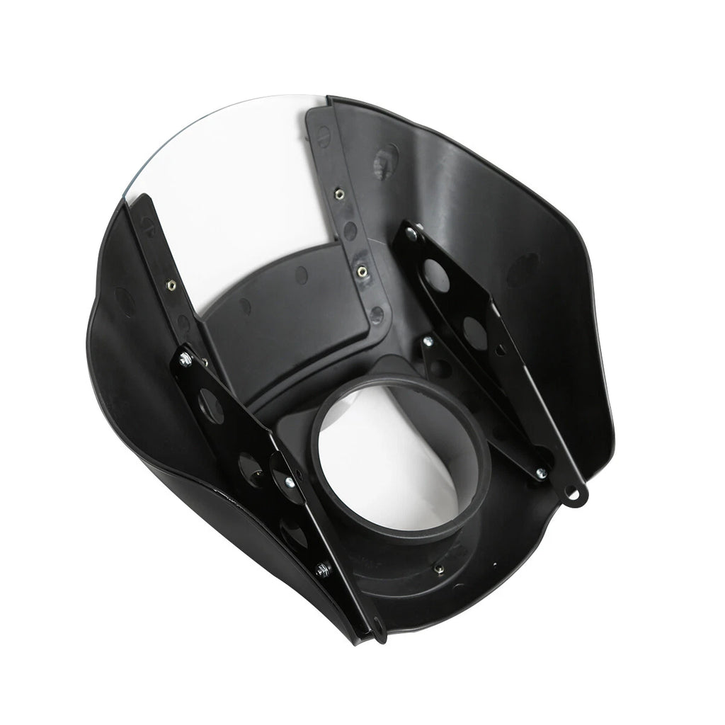 Headlight Quarter Fairing Windshield with 39mm Clamps for Harley Sportster Dyna
