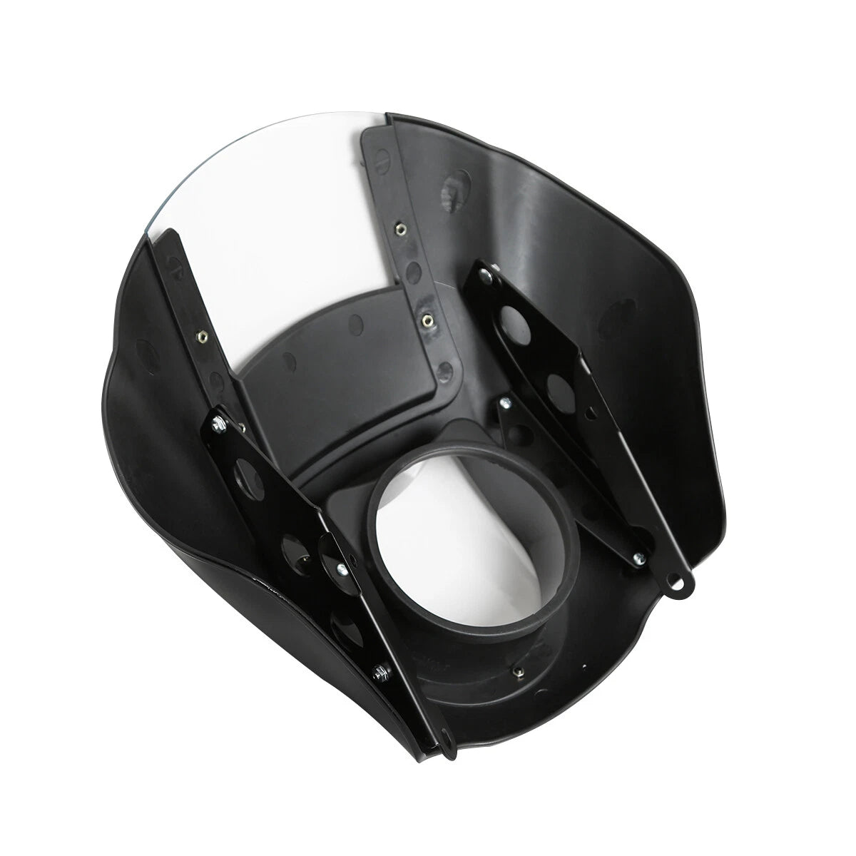 Headlight Quarter Fairing Windshield with 39mm Clamps for Harley Sportster Dyna