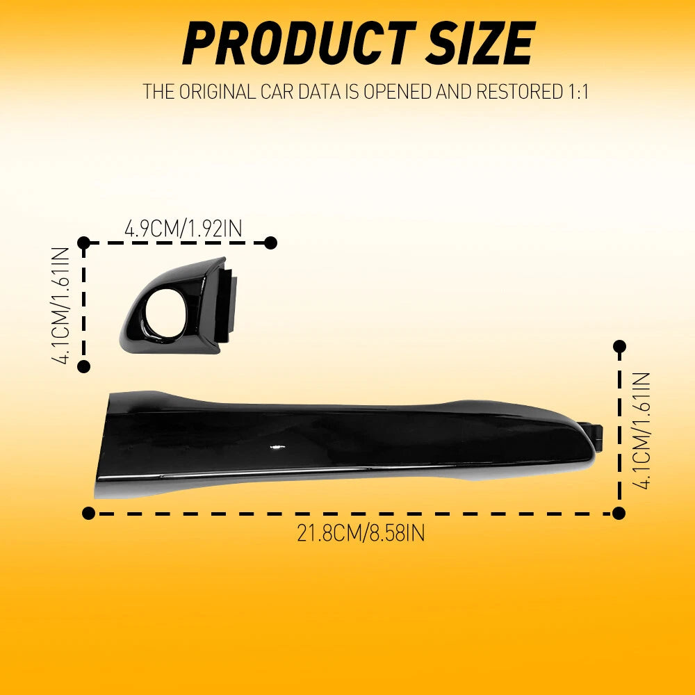 Front Left Driver Door Handle for Hyundai Elantra (2017–2020)