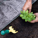 Set of 4 Landscape Weed Control Fabric Ground Cover Barrier Mat