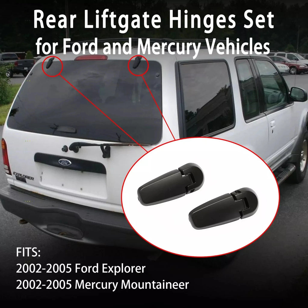 Rear Liftgate Window Glass Hatch Hinge for Ford Explorer, Mountaineer (2002–2005)