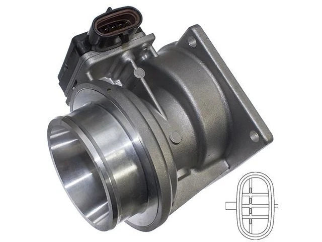 Mass Air Flow Sensor VJ445WZ for Mazda B4000 (1994)