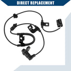 ABS Wheel Speed Sensor No.4670A597 for Mitsubishi L200 (2012–2015) Rear Left