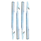 Set of 4 Telescopic Stainless Steel Clips for Daily Use