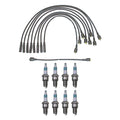 Denso Wire Set & 8 Iridium Power Spark Plugs for Dodge Plymouth V8 (0.044)