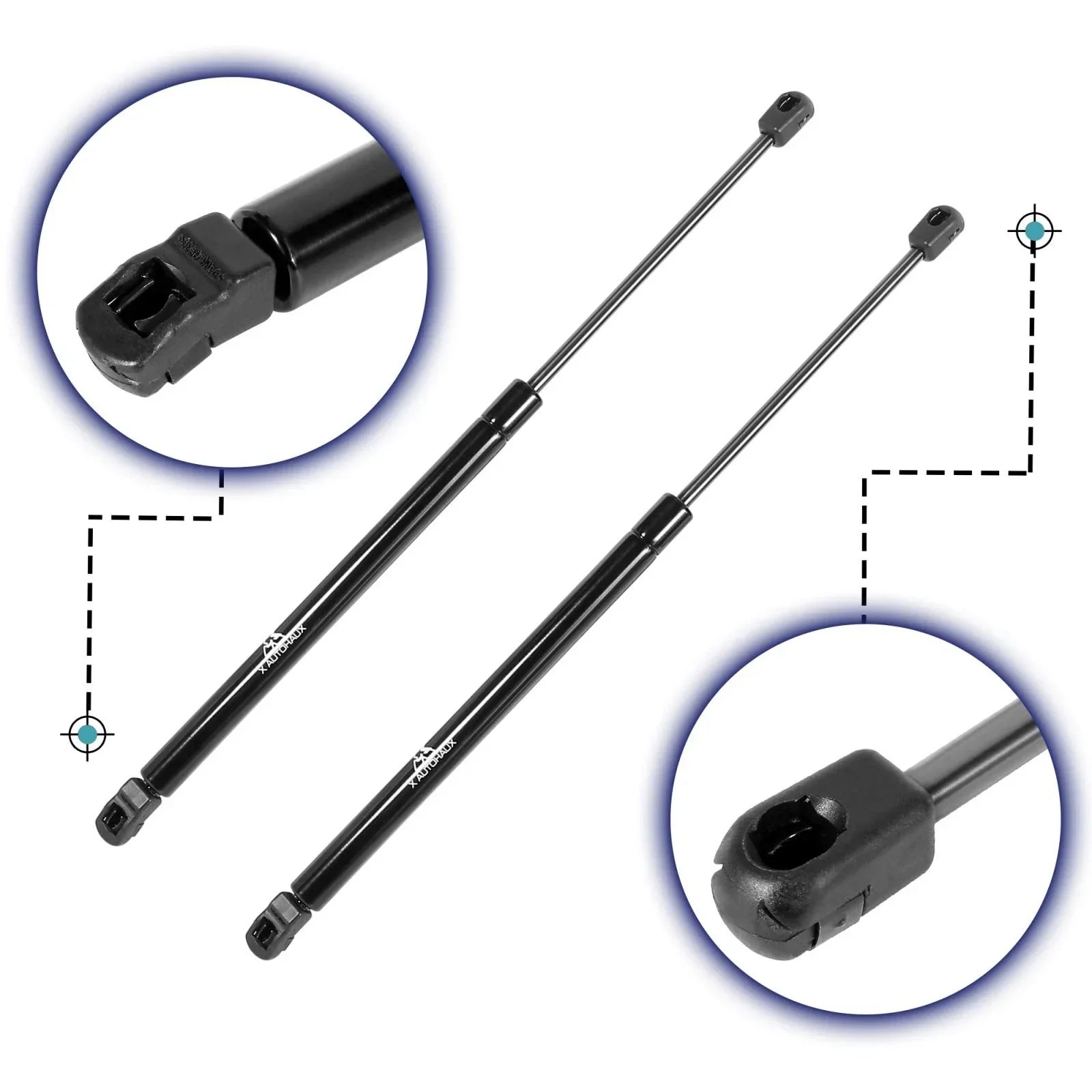 2 x Front Hood Lift Supports for Toyota 4Runner (2003-2004)