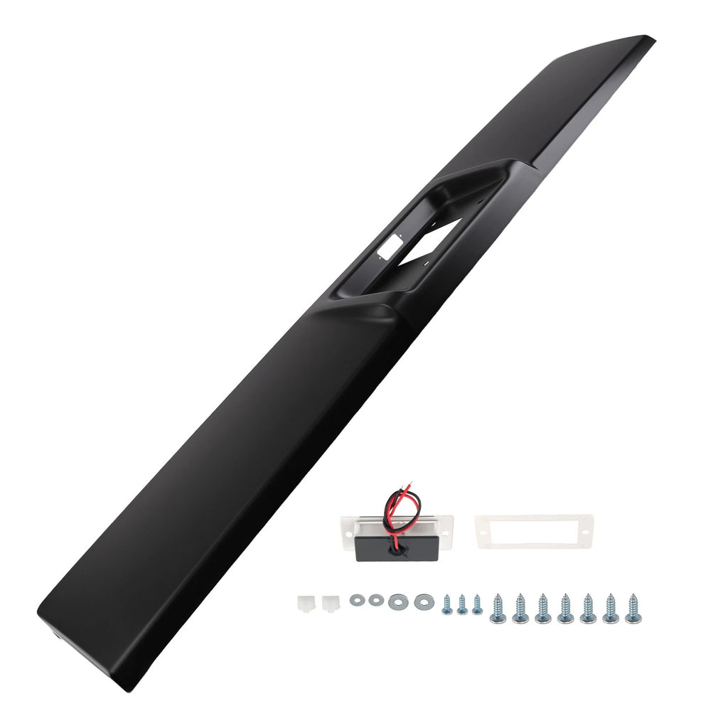 Black Steel Rear Roll Pan for Ram 1500 (2002–2008)