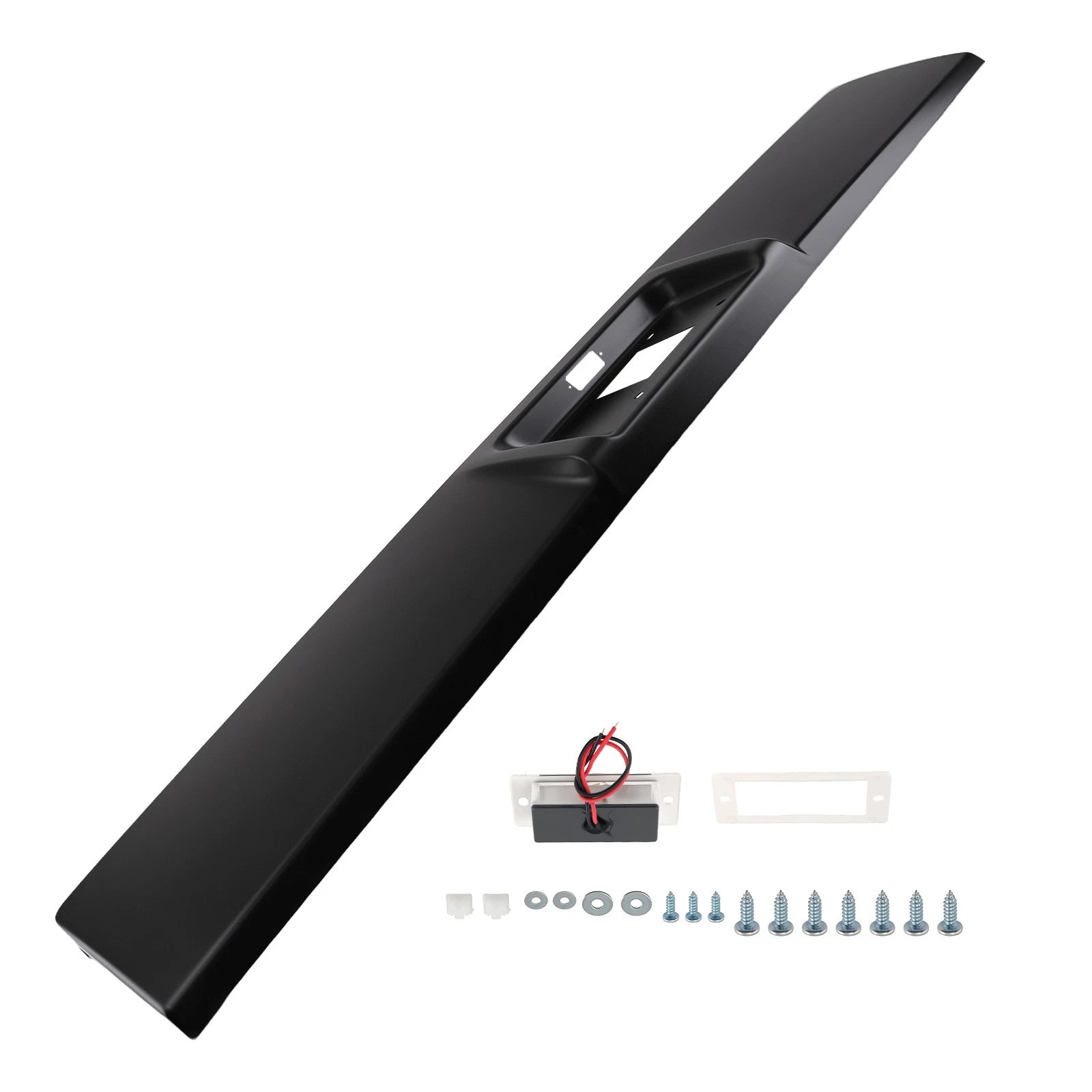Black Steel Rear Roll Pan for Ram 1500 (2002–2008)