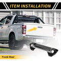 Carbon Fiber Pattern Trunk Handle Bowl Cover for Toyota Tundra (2022–2024)