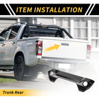 Carbon Fiber Pattern Trunk Handle Bowl Cover for Toyota Tundra (2022–2024)