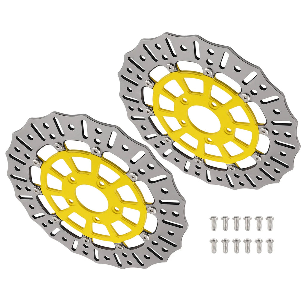 Pair of Front Brake Disc 299mm for Harley Davidson Softail Dyna (2015–2024)