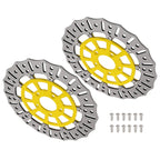 Pair of Front Brake Disc 299mm for Harley Davidson Softail Dyna (2015–2024)