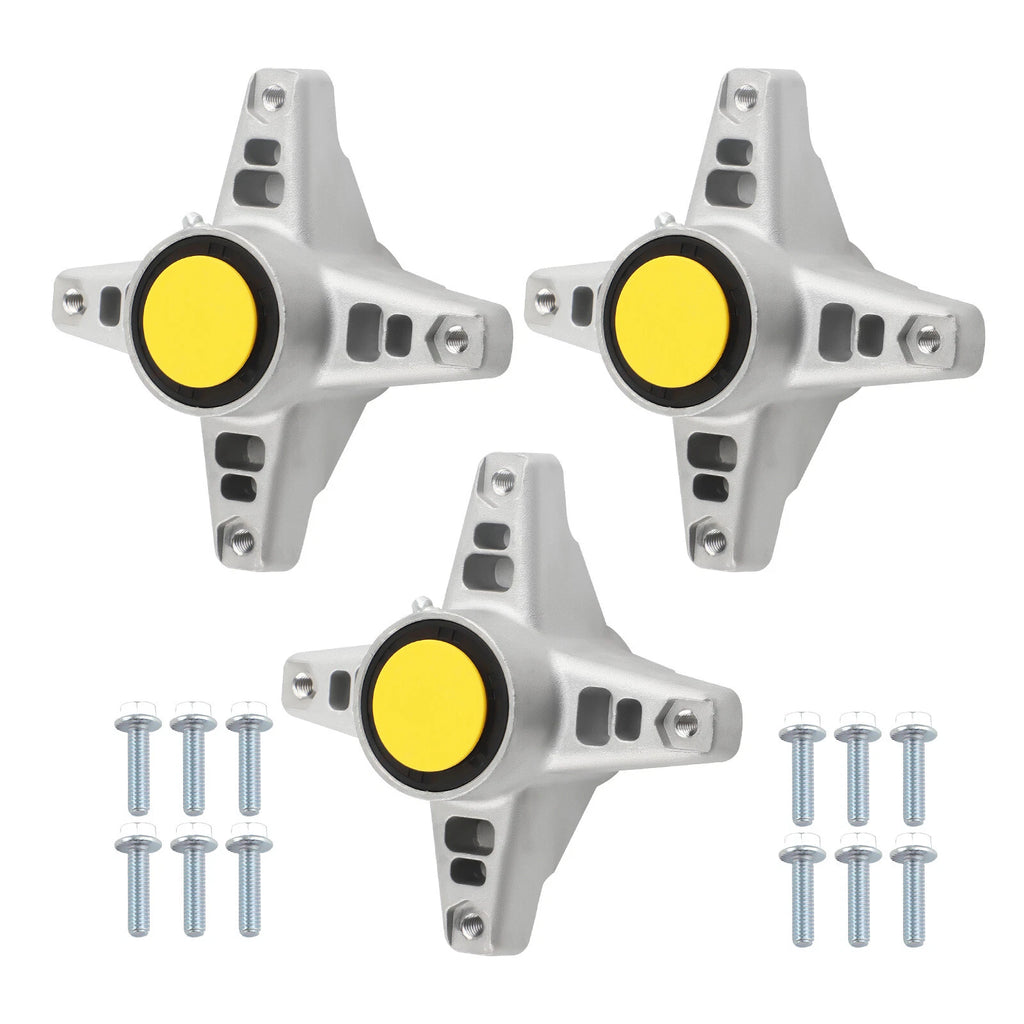 3pcs Lawn Spindle Assembly for Cub Cadet 38" 44" 60" Deck (N/A) 618-3129C 918-3129C