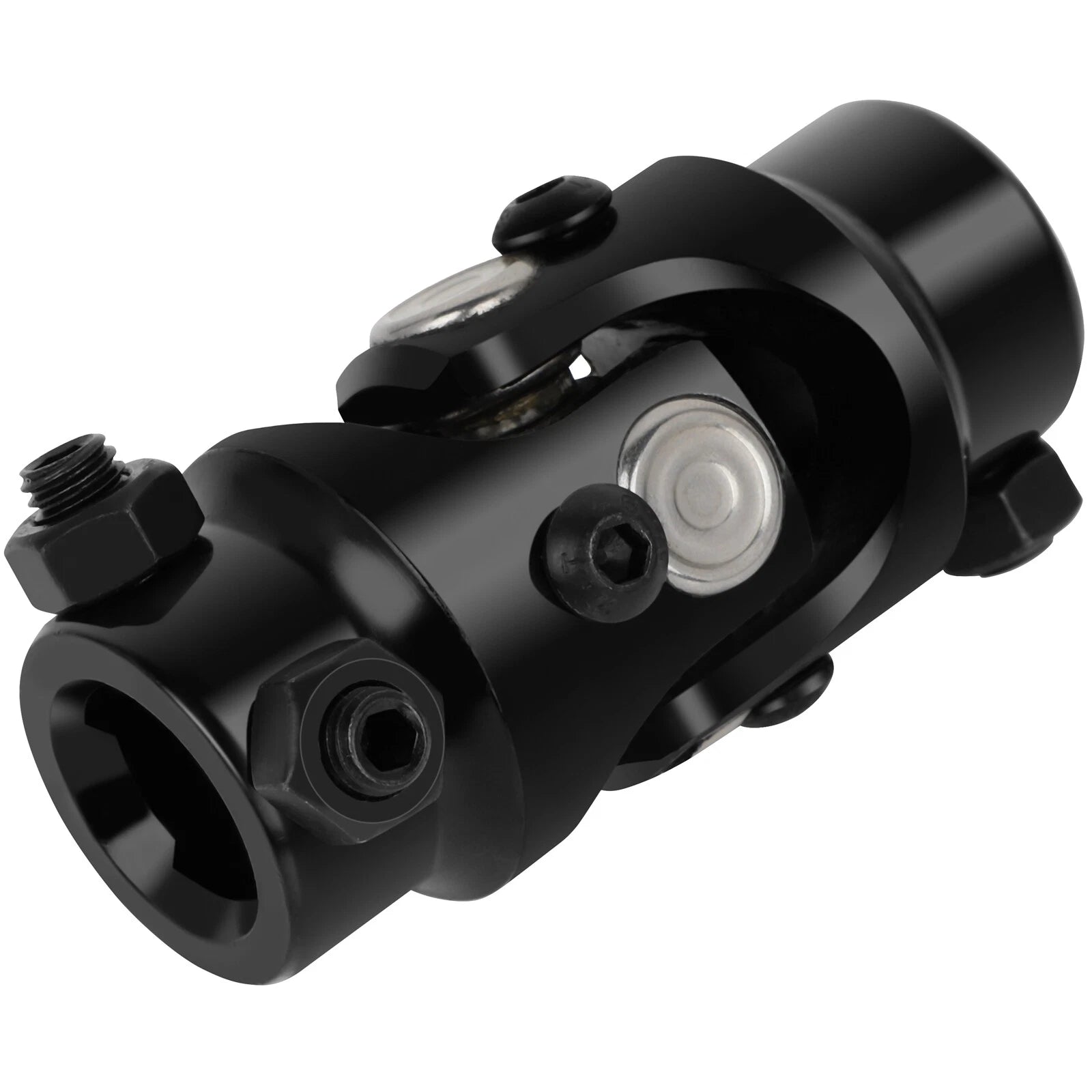 Black Steel Universal Steering U-Joint 3/4" DD x 3/4" DD