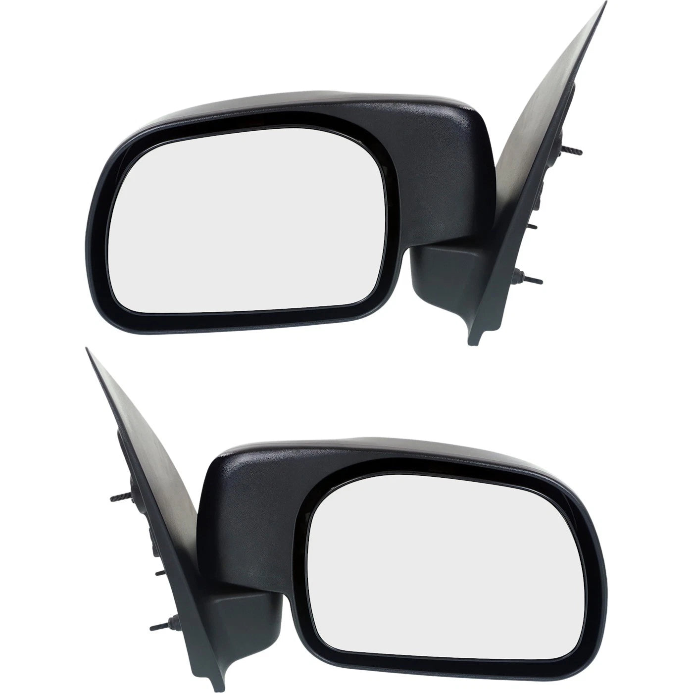 Set of 2 Manual Folding Mirrors for Ford F-250 Super Duty (1999–2010)