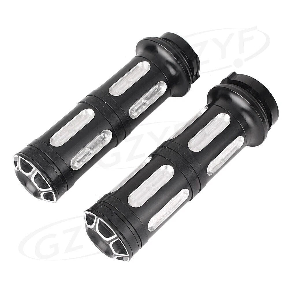 1" Handlebar Handgrips for Harley Sportster XL XR Dyna V-Rod (2000–2023)