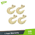 Set of 4 Clevis Slip Hooks 1/2"
