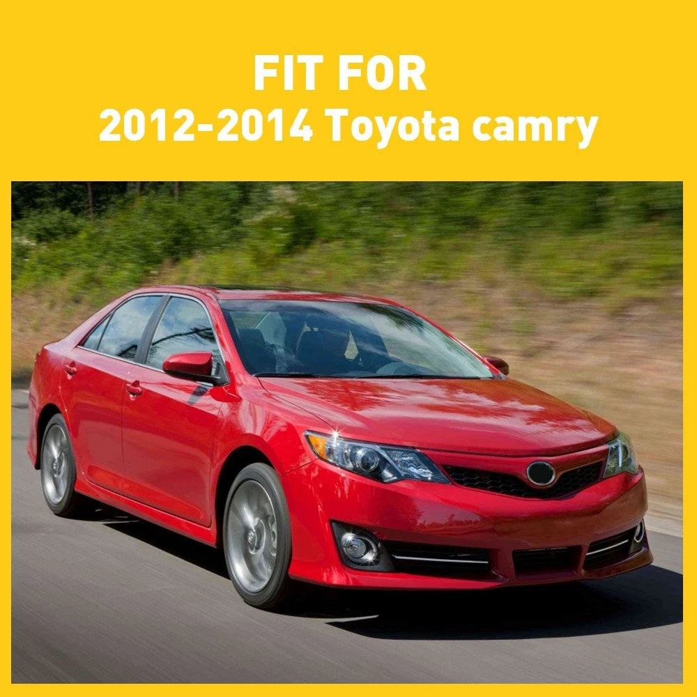 Set of 2 Front Bumper Retainer Side Support Brackets for Toyota Camry (2012–2014)