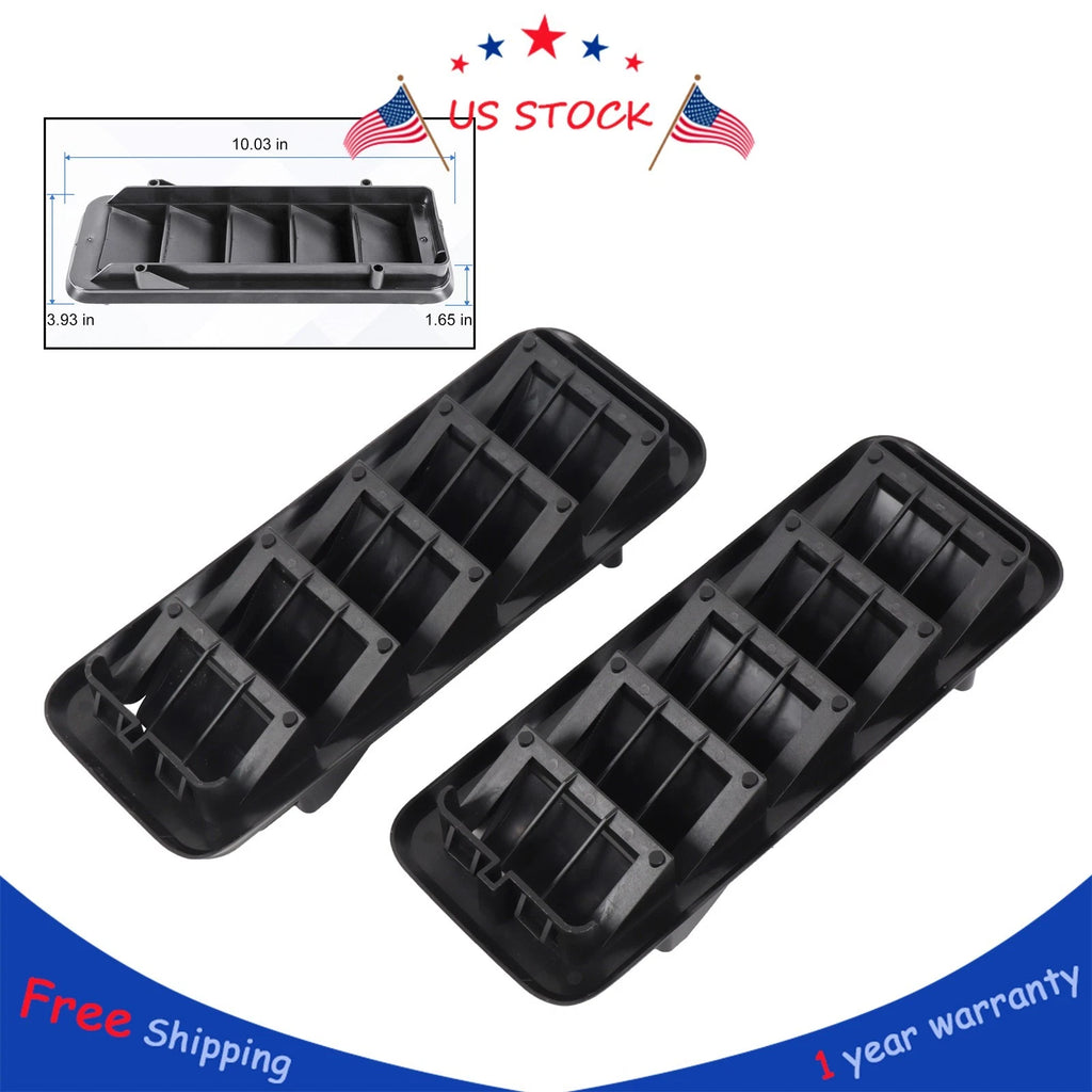 2X Back Panel Cab Air Vent Relief Grille for Chevrolet Silverado Sierra (1999–2022)