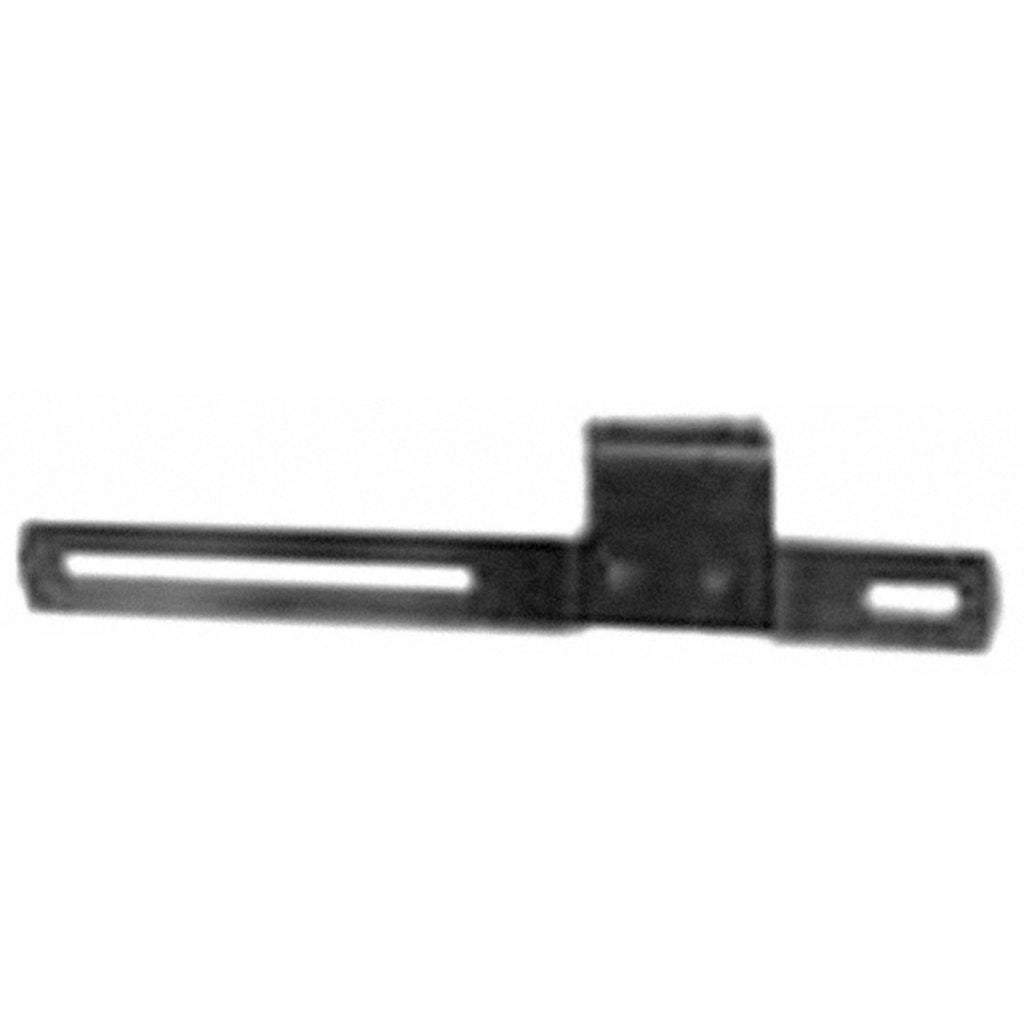 Replacement Black Front License Plate Bracket for Toyota Hilux (2005–2015)