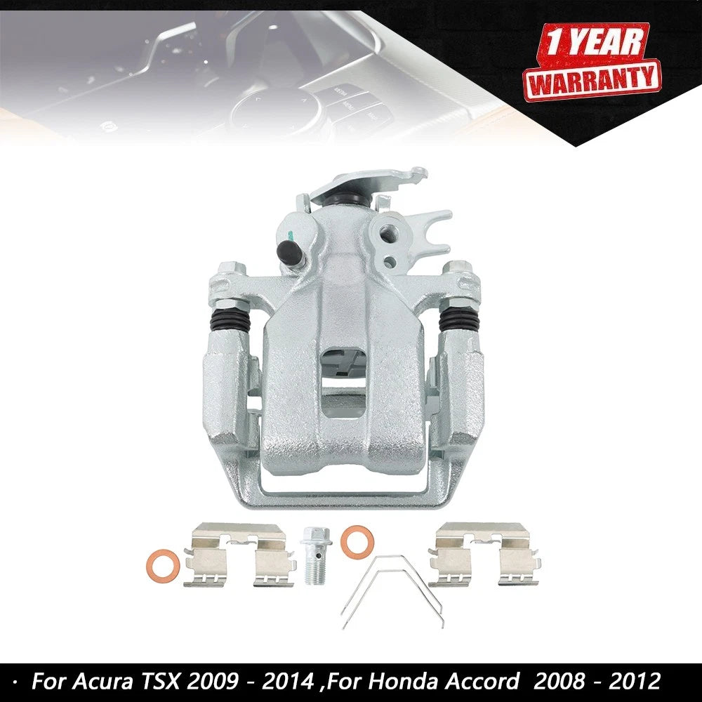 Brake Caliper with Bracket for Honda Accord Acura TSX (2008–2012) Rear Left