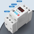 Adjustable Over Under Voltage Relay 220V 230V 40A 63A with LED Display