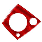 Red Carbon Fiber Gear Shift Panel Cover Trim for Alfa Romeo 159 (2006-2011)