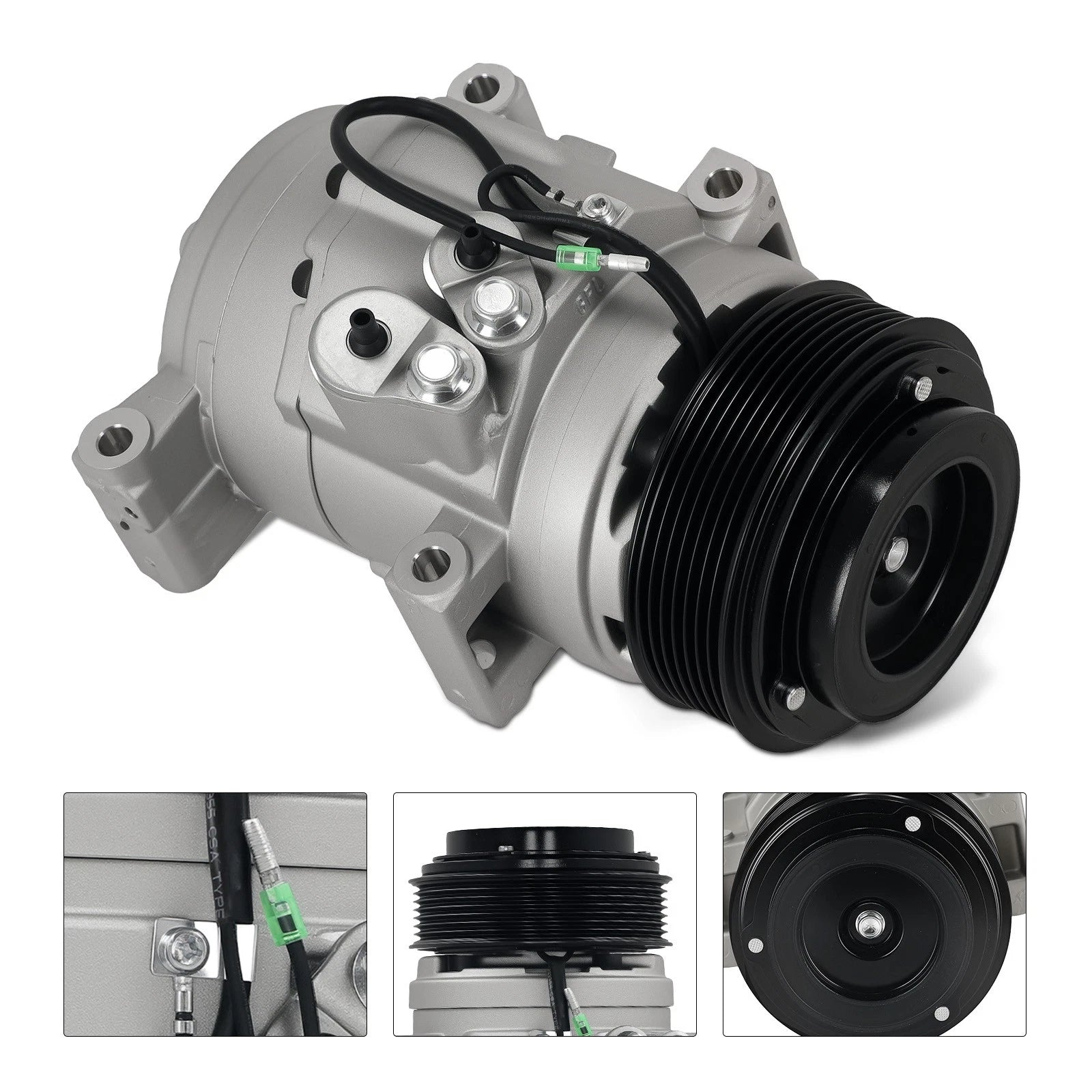 A/C Compressor & Clutch 7 Grooves for Toyota Tacoma (2005–2015) CO10835C
