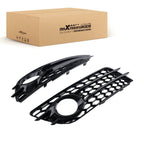 2X Fog Grille Cover Bezel for Audi A4 (2008–2012)