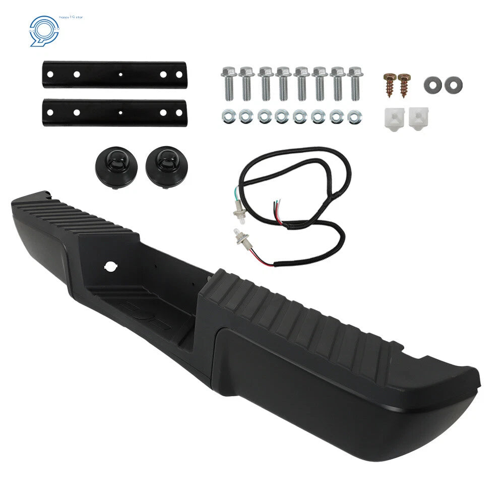 Steel Rear Bumper for Ford F250 F350 F450 Super Duty (2008–2016)