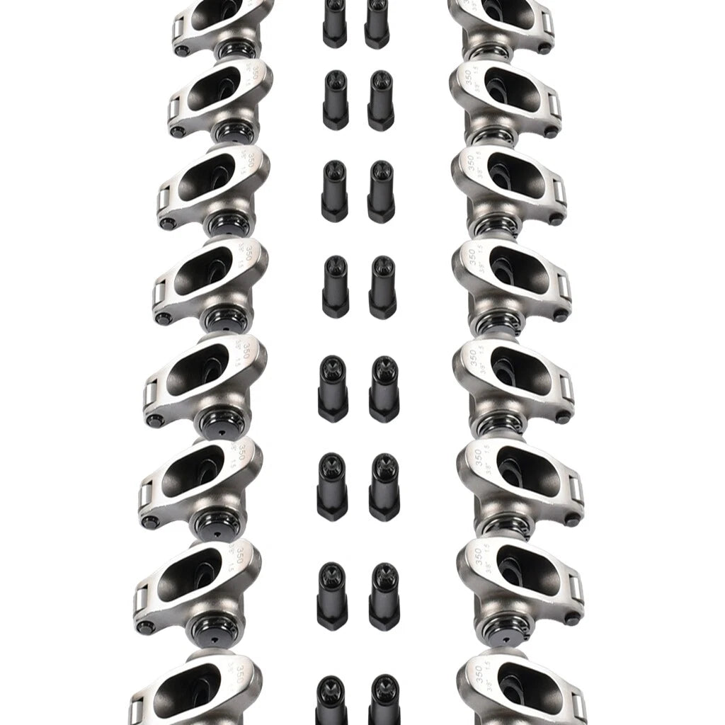 1.5 3/8 Stainless Steel Roller Rocker Arms for Small Block Chevy SBC (1960–2002)
